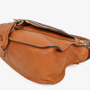 Chloe Marcie Brown Grained Leather Bag