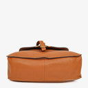Chloe Marcie Brown Grained Leather Bag