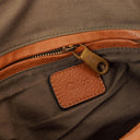 Chloe Marcie Brown Grained Leather Bag
