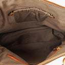 Chloe Marcie Brown Grained Leather Bag