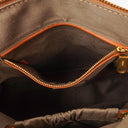 Chloe Marcie Brown Grained Leather Bag