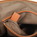 Chloe Marcie Brown Grained Leather Bag