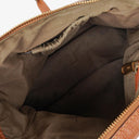 Chloe Marcie Brown Grained Leather Bag