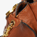 Chloe Marcie Brown Grained Leather Bag