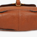Chloe Marcie Brown Grained Leather Bag