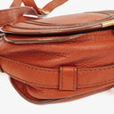 Chloe Marcie Brown Leather Saddle Crossbody Bag