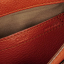 Chloe Marcie Brown Leather Saddle Crossbody Bag