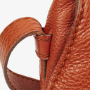 Chloe Marcie Brown Leather Saddle Crossbody Bag