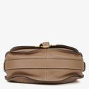 Chloe Marcie Brown Leather Shoulder Bag