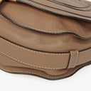 Chloe Marcie Brown Leather Shoulder Bag