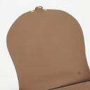 Chloe Marcie Brown Leather Shoulder Bag