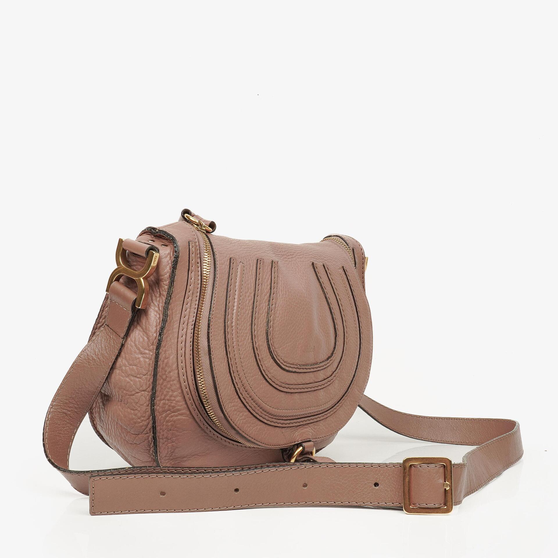 Chloe Marcie Grained Leather Bag