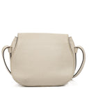 Chloe Marcie Neutral Leather Saddle Crossbody Bag
