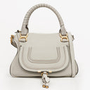 Chloe Marcie Leather Top Handle Shoulder Bag