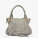 Chloe Marcie Leather Top Handle Shoulder Bag
