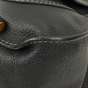 Chloe Marcie Medium Black Leather Satchel