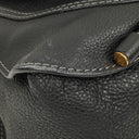Chloe Marcie Medium Black Leather Satchel