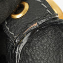 Chloe Marcie Medium Black Leather Satchel