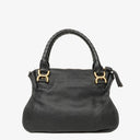 Chloe Marcie Medium Black Leather Satchel