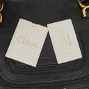 Chloe Marcie Medium Black Leather Satchel