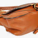 Chloe Marcie Medium Brown Leather Satchel