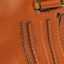 Chloe Marcie Medium Brown Leather Satchel