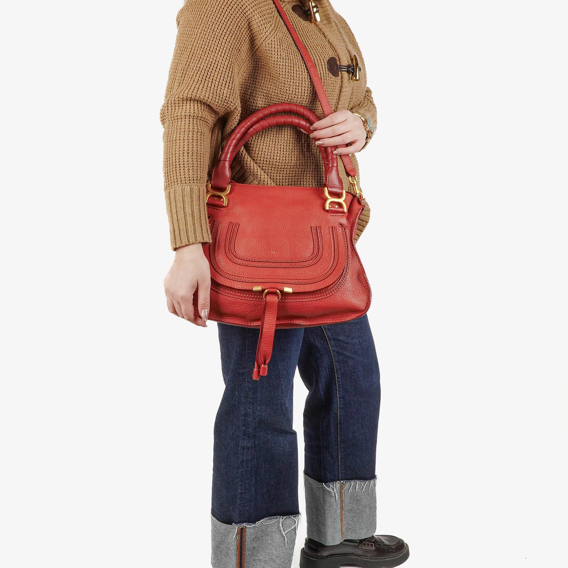 Chloe Marcie Medium Leather Satchel