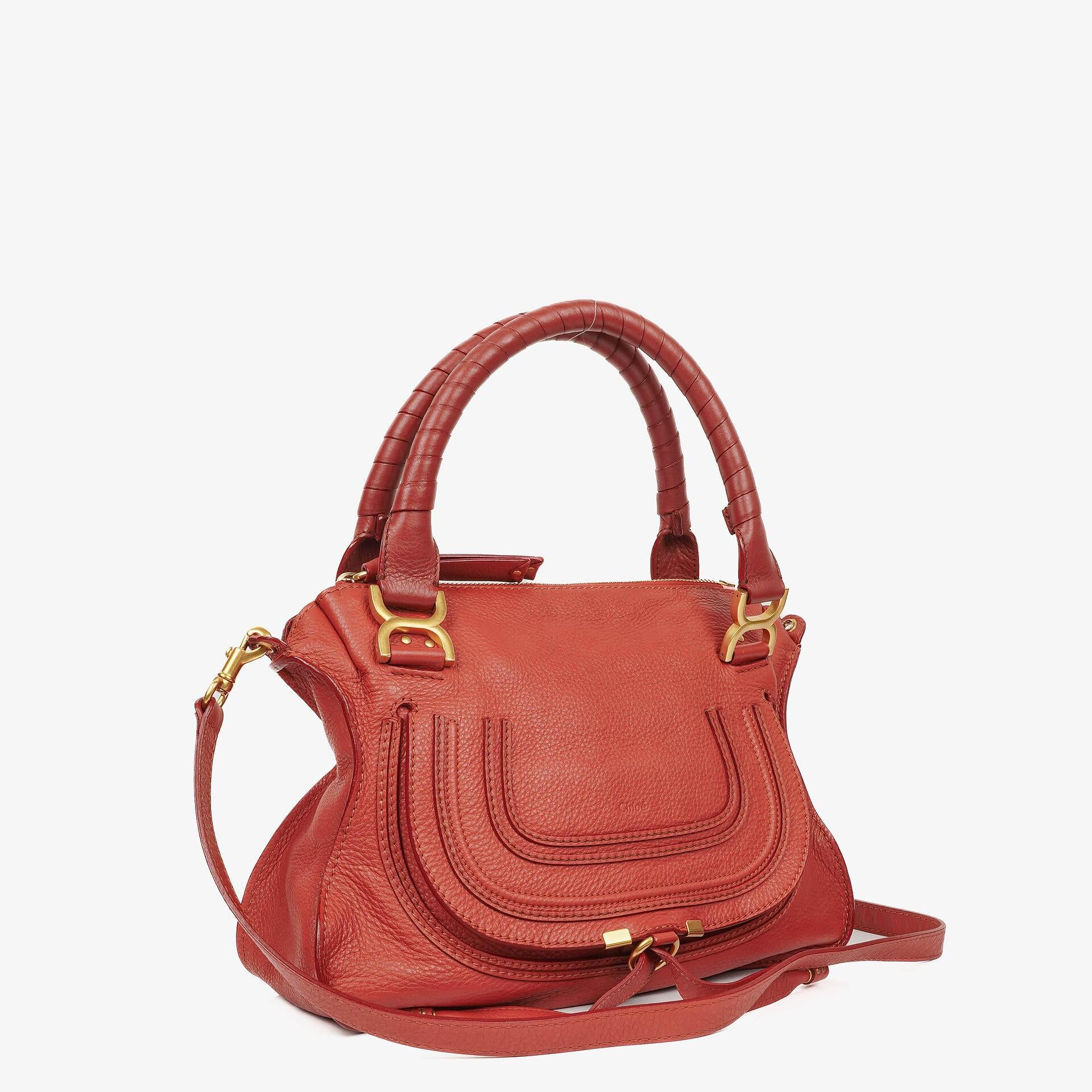Chloe Marcie Medium Leather Satchel
