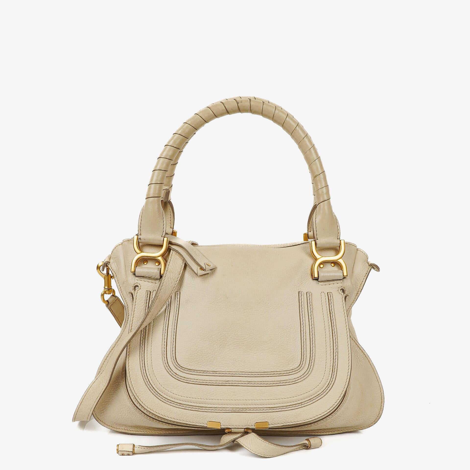 Chloe Marcie Medium Leather Satchel