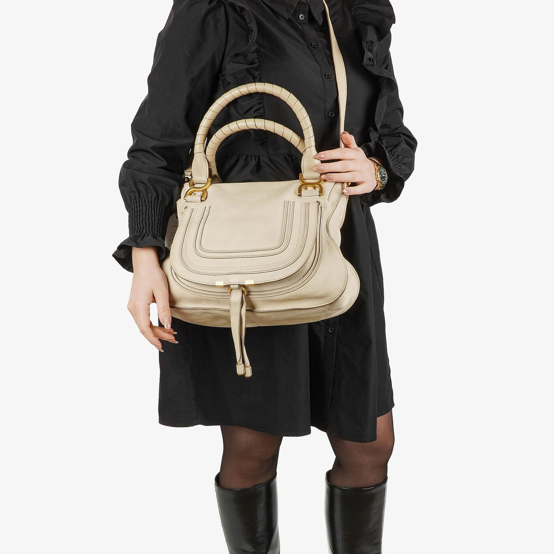 Chloe Marcie Medium Leather Satchel