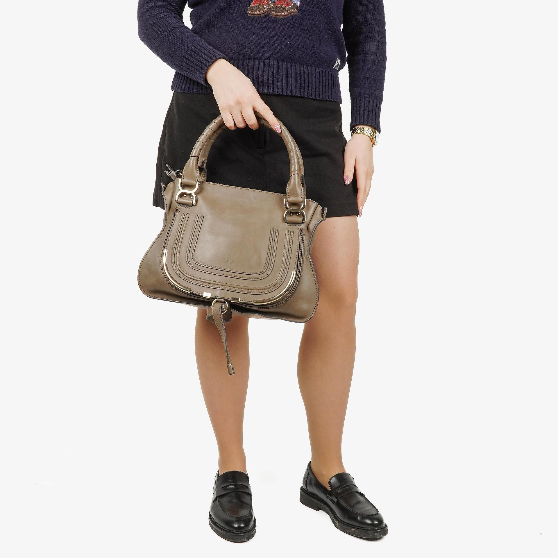 Chloe Marcie Medium Leather Satchel