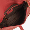 Chloe Marcie Medium Maple Leaf Leather Round Zip Crossbody Bag