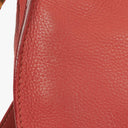Chloe Marcie Medium Maple Leaf Leather Round Zip Crossbody Bag