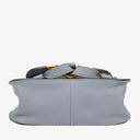 Chloe Marcie Mini Ash Blue Grained Leather Bag