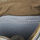 Chloe Marcie Mini Ash Blue Grained Leather Bag