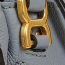 Chloe Marcie Mini Ash Blue Grained Leather Bag