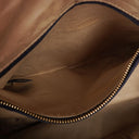 Chloe Marcie Navy Nubuk Shoulde Bag