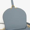 Chloe Marcie Raffia and Leather Basket Crossbody Bag