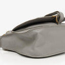 Chloe Marcie Small Cashmere Grey Grained Leather Bag