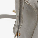 Chloe Marcie Small Cashmere Grey Grained Leather Bag