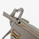 Chloe Marcie Small Cashmere Grey Grained Leather Bag