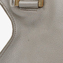Chloe Marcie Small Cashmere Grey Grained Leather Bag