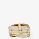 Chloe Marcie Sweet Beige Leather Saddle Crossbody Bag