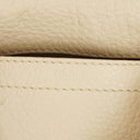 Chloe Marcie Sweet Beige Leather Saddle Crossbody Bag