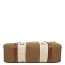 Chloe Medium Woody Wool Tote Bag Brown