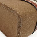 Chloe Medium Woody Wool Tote Bag Brown