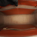 Chloe Medium Woody Wool Tote Bag Brown