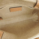 Chloe Mini Woody Linen Tote Bag