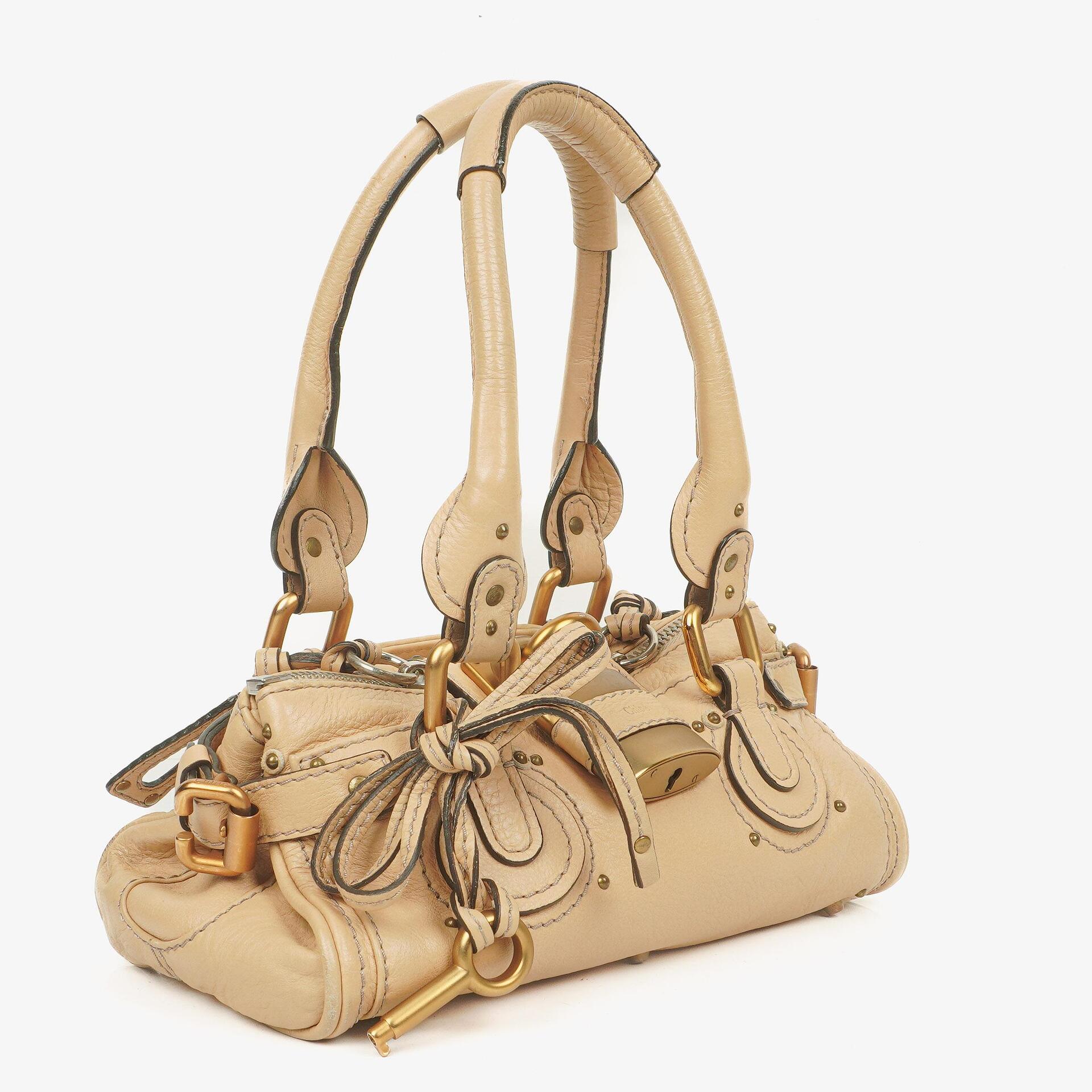 Chloe Paddington Beige Satchel Bag
