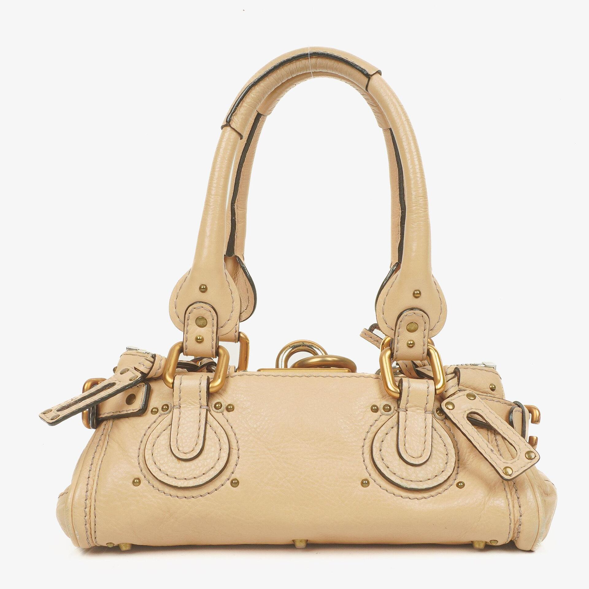 Chloe Paddington Beige Satchel Bag
